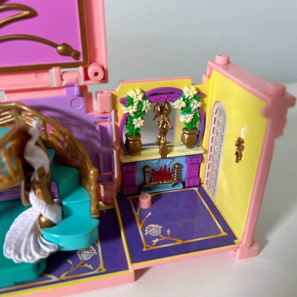 Vintage 90s Bluebird Polly Pocket Dream Builder Mansion Grand Entrance (93F) - Picture 6 of 13